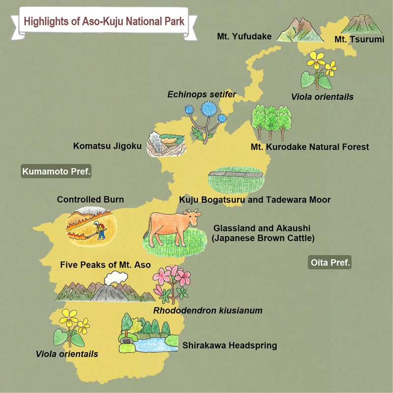 highlights of Daisen Oki National Park
